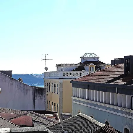 Dpj Comfort & Light In Downtown! With A Stunning View! شقة Lisboa