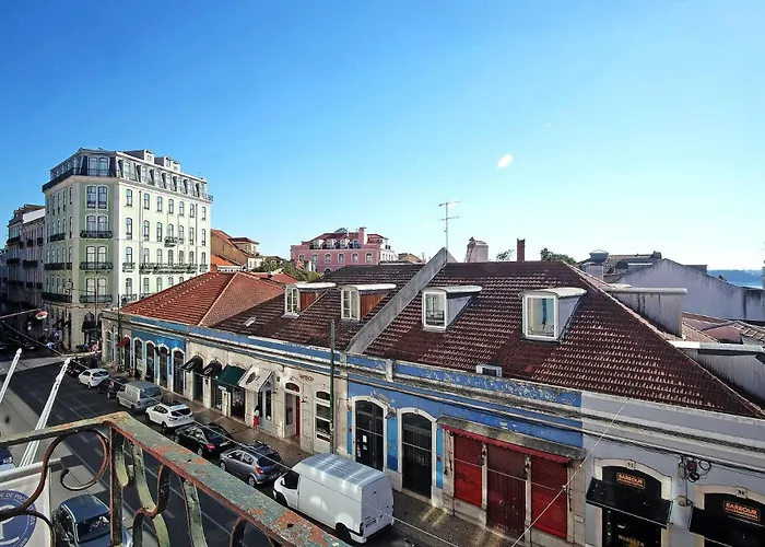 Appartement Dpj Comfort & Light In Downtown! With A Stunning View! Lisboa